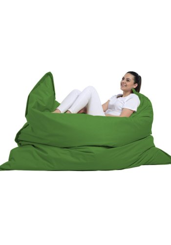 NORDVÄRK Kmpe udendrs skkestol, rektangulr - grn polyester (140x180)