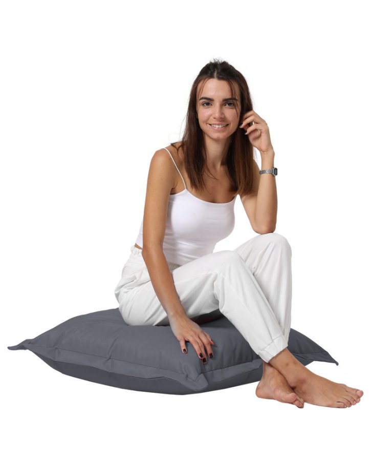 NORDVÄRK udendrs gulvpude, kvadratisk - rgfarvet polyester (70x70)