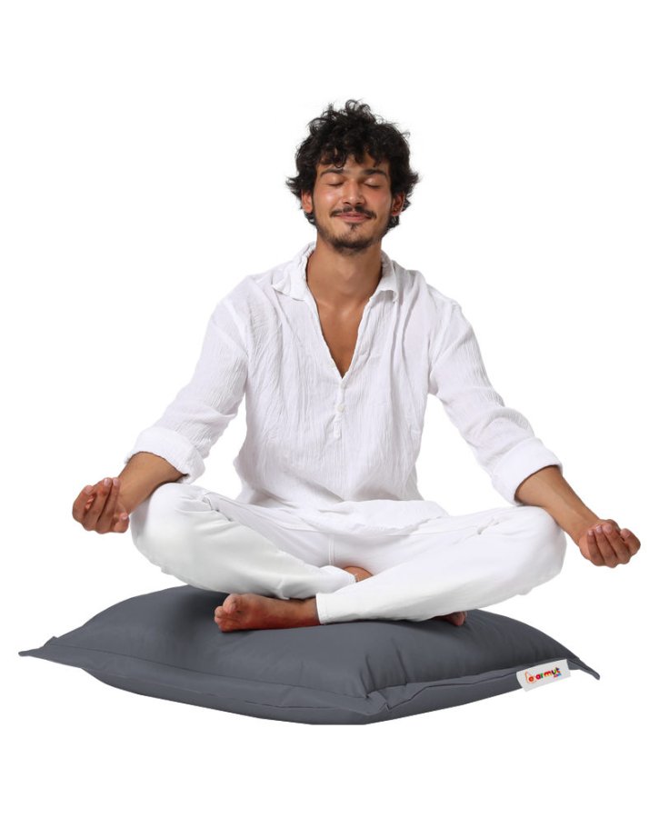 NORDVÄRK udendrs gulvpude, kvadratisk - rgfarvet polyester (70x70)