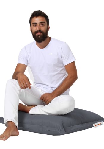 NORDVÄRK udendrs gulvpude, kvadratisk - rgfarvet polyester (70x70)