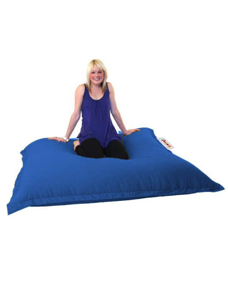 NORDVÄRK udendrs Pude skkestol - bl polyester (100x100)