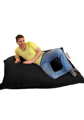 NORDVÄRK udendrs Pude skkestol - sort polyester (100x100)