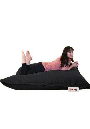 NORDVÄRK udendrs Pude skkestol - sort polyester (100x100)