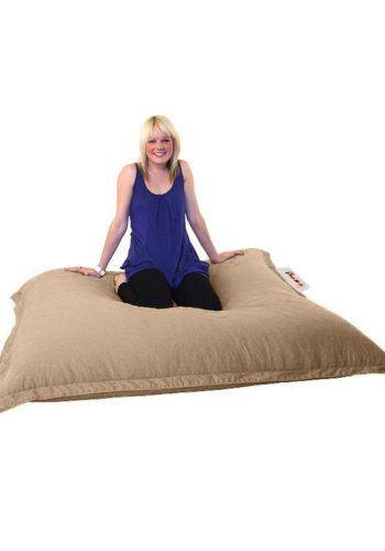 NORDVÄRK udendrs Pude skkestol - mink polyester (100x100)