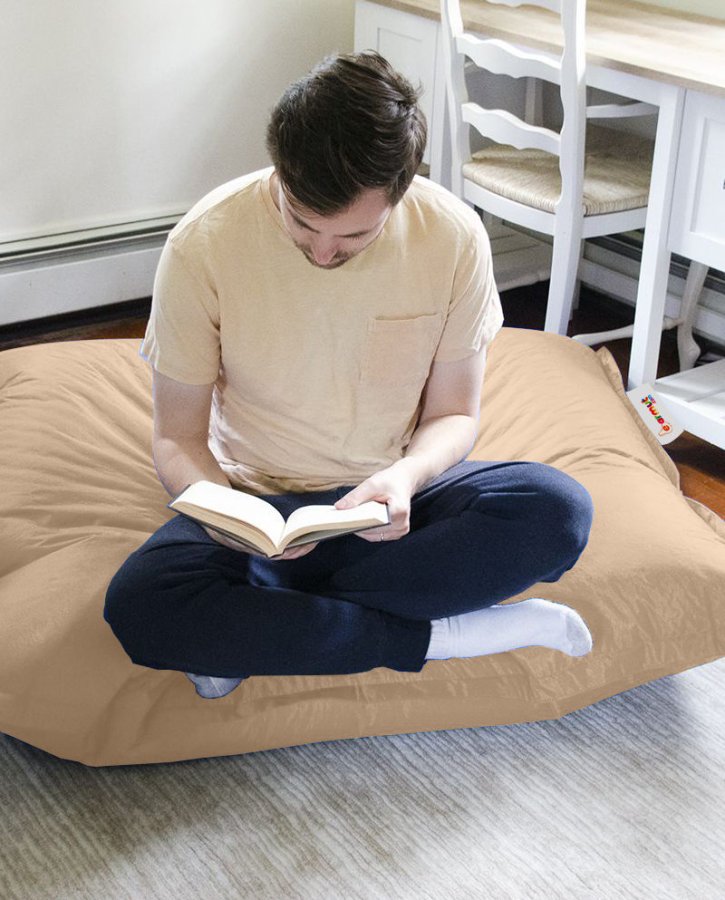 NORDVÄRK udendrs Pude skkestol - mink polyester (100x100)