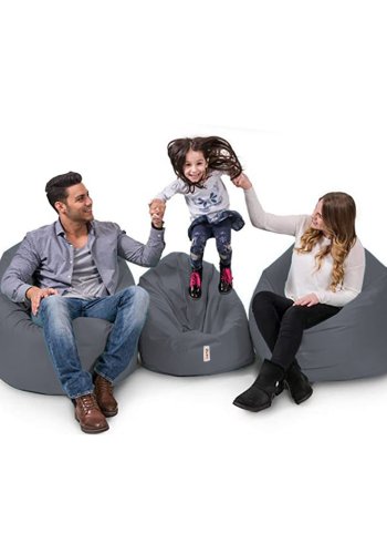 NORDVÄRK udendrs skkestol, rund - rgfarvet polyester (100)