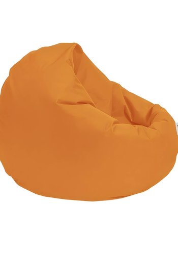 NORDVÄRK udendrs skkestol, rund - orange polyester (100)