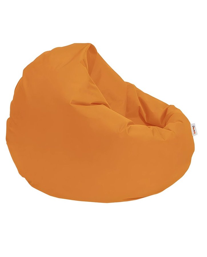 NORDVÄRK udendrs skkestol, rund - orange polyester (100)