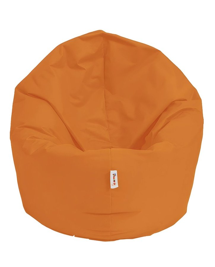 NORDVÄRK udendrs skkestol, rund - orange polyester (100)