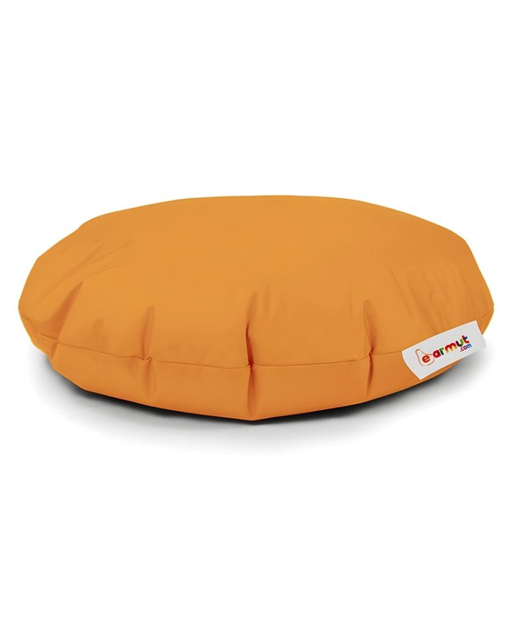NORDVÄRK udendrs skkestol, rund - orange polyester (100)