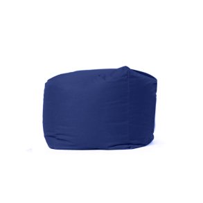 NORDVÄRK udendrs puf, kvadratisk - bl polyester (45x45)