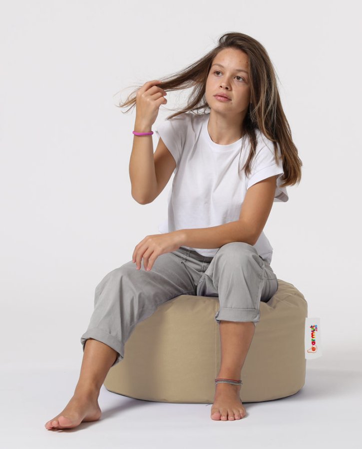 NORDVÄRK Rund udendrs skkestol - mink polyester