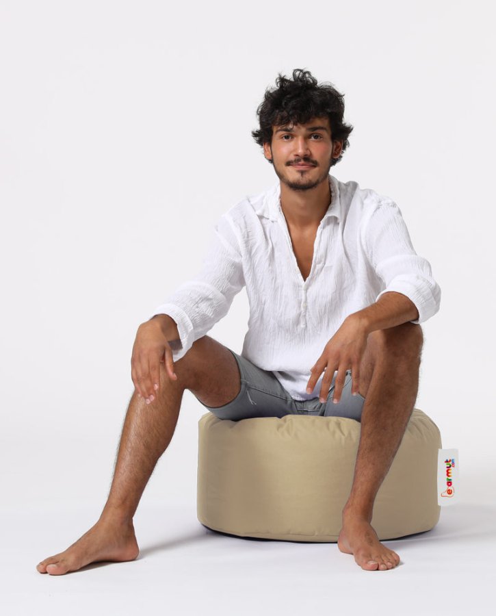 NORDVÄRK Rund udendrs skkestol - mink polyester