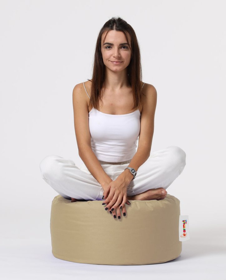 NORDVÄRK Rund udendrs skkestol - mink polyester