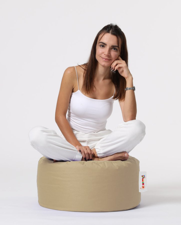 NORDVÄRK Rund udendrs skkestol - mink polyester