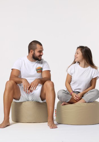 NORDVÄRK Rund udendrs skkestol - mink polyester