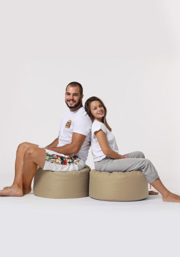 NORDVÄRK Rund udendrs skkestol - mink polyester