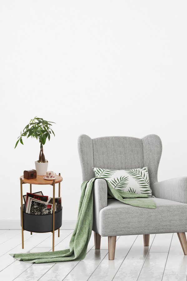 NORDVÄRK 1029 Sidebord, SortEgetr