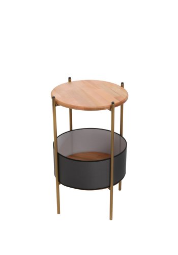 NORDVÄRK 1029 Sidebord, SortEgetr