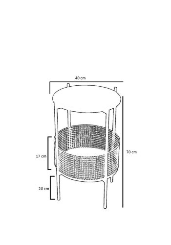 NORDVÄRK 1029 Sidebord, Eg