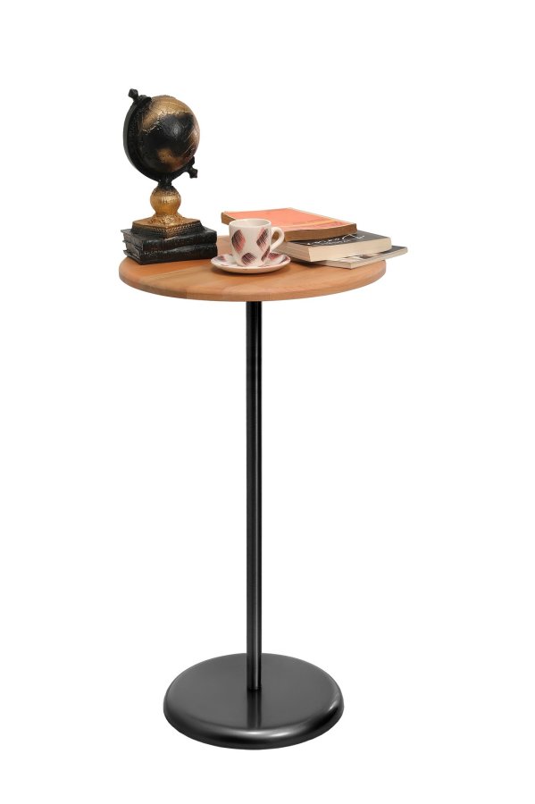 NORDVÄRK 1032 Sidebord, sortEgetr