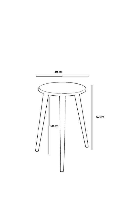 NORDVÄRK 1033 Sidebord, valnd