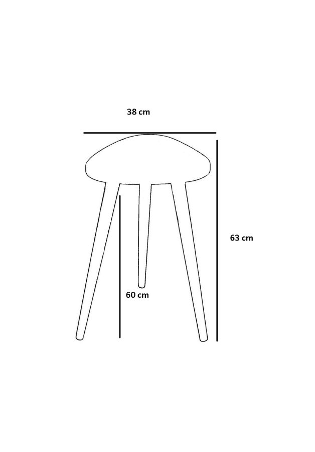NORDVÄRK 1034 Sidebord, Eg