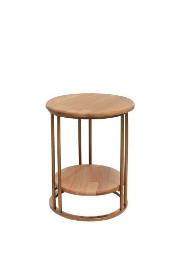 NORDVÄRK 1035 Sidebord, guldEgetr