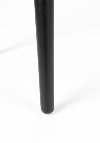 ZUIVER Barbier konsolbord, m. 2 skydelger - sort egetrsfinér og gummitr (120x35)