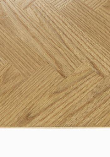 WHITE LABEL LIVING Fabio sildeben konsolbord, rektangulr - natur egefinér og egetr (120X40)