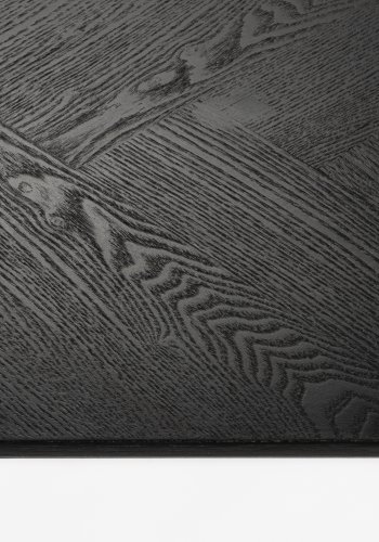 WHITE LABEL LIVING Fabio sildeben konsolbord, rektangulr - sort egefinér og egetr (120X40)