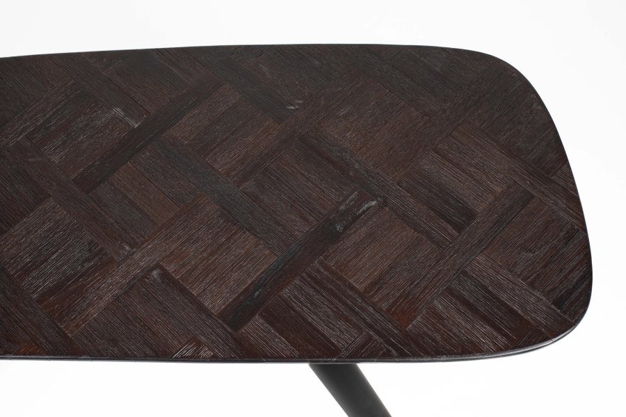 WHITE LABEL LIVING Webster konsolbord, rektangulr - brun genbrugsteak og jern (118x37)