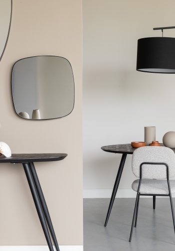 WHITE LABEL LIVING Webster konsolbord, rektangulr - brun genbrugsteak og jern (118x37)