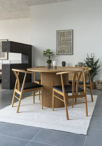 HOUSE NORDIC Spisebord, natur120x75 cm