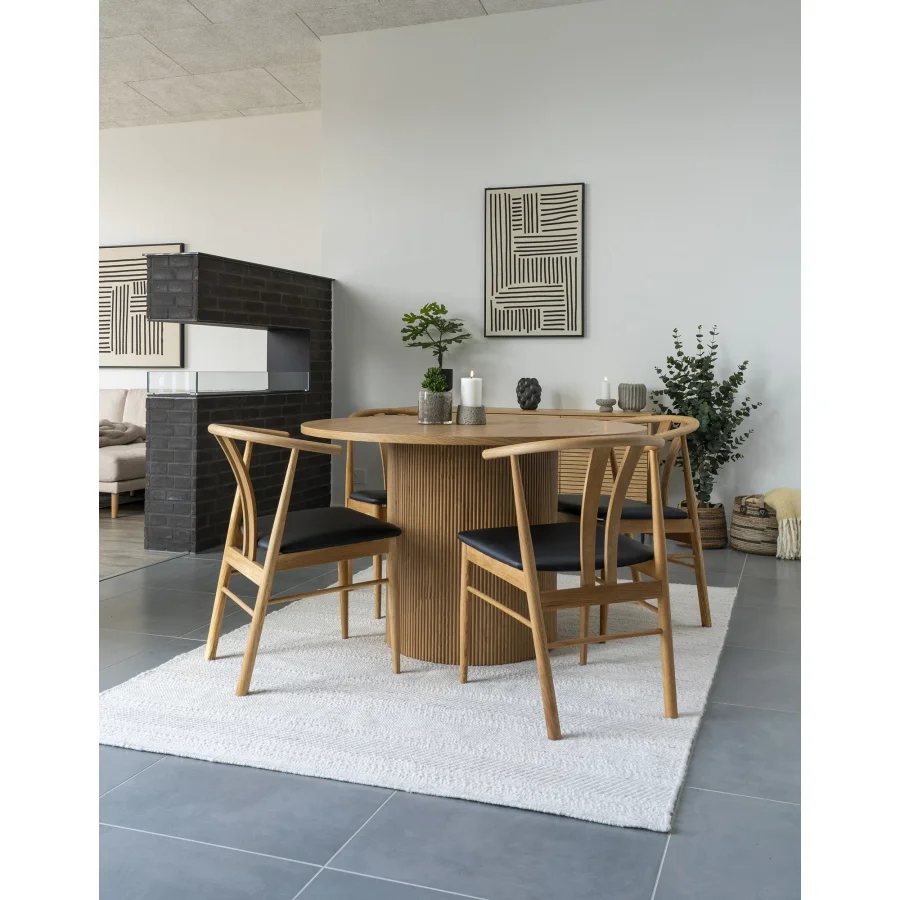 HOUSE NORDIC Spisebord, natur120x75 cm