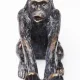 KARE DESIGN Monkey bogsttte - sort polyresin (st med 2)