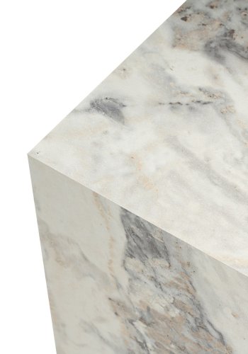 NORDVÄRK Fressia sidebord, kvadratisk - Fressia marmor melamin (st med 2)