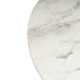 NORDVÄRK Nova sofabord, rund - Fressia marmor melamin (80)