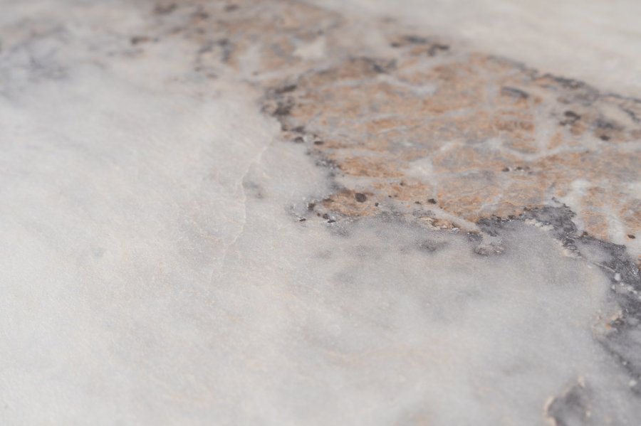 NORDVÄRK Prizma sofabord, kvadratisk - Fressia marmor melamin (90x90)