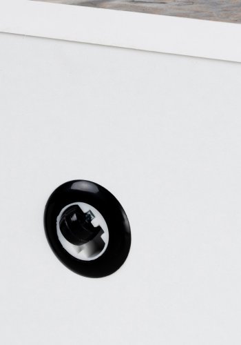 NORDVÄRK Prizma sofabord, kvadratisk - Fressia marmor melamin (90x90)