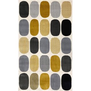 TEPPI HE679 Hall gulvtppe, rektangulr - multifarvet polypropylen (80x150)