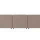ROWICO Willard 4 pers. modul sofa - beige stof