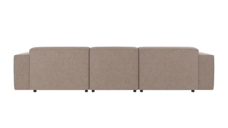 ROWICO Willard 4 pers. modul sofa - beige stof