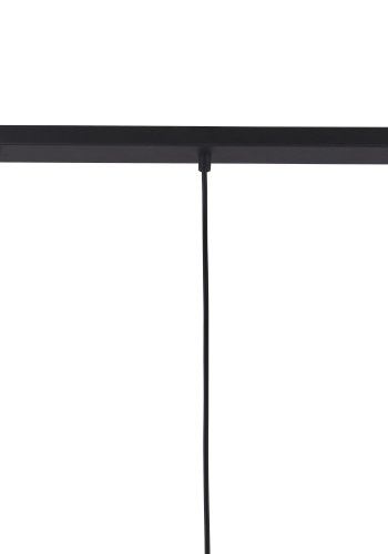 TK Alambre loftslampe, m. 3 skrme - guld og sort stl