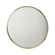VILLA COLLECTION Vardo vgspejl, rund - spejlglas og messing jern(80)
