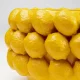 KARE DESIGN Deco Lemon Juice urtepotteskjuler, rund - gul polysandsten (34)