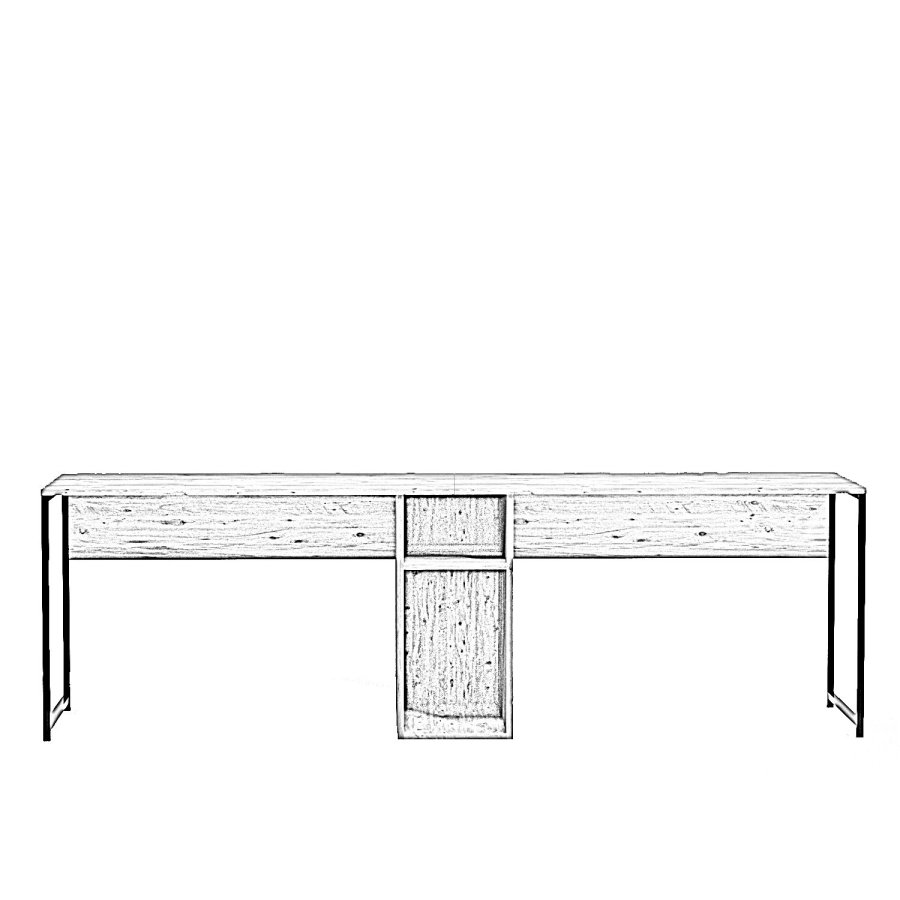 NORDVRK kili Studiebord, Eg