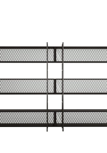 NORDVÄRK  Multifunktionshylde, sort