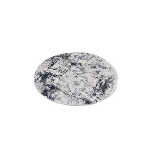 TEPPI Kenzo gulvtppe, m. mnster, rund - multifarvet polyester (200)