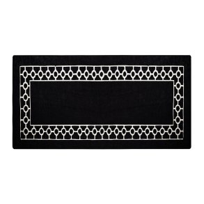 TEPPI Bague Hall gulvtppe, m. mnster, rektangulr - multifarvet polyester (80x200)